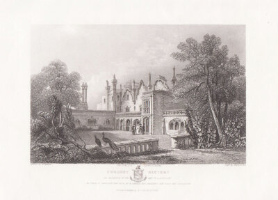 Ewhurst Rectory the residence of the Rev CA Steuuart 