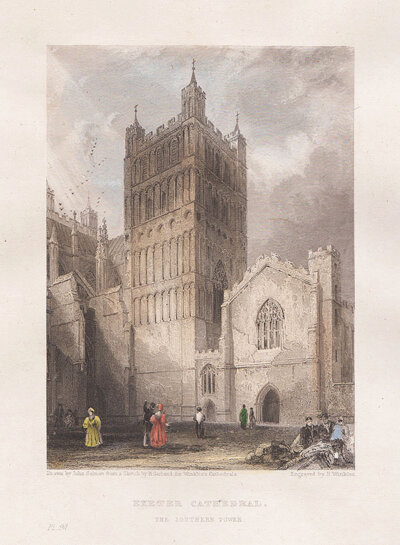 Exter Cathedral the Southern Tower