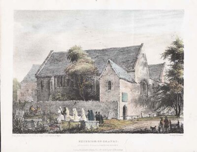 Exterior of Chapel  Episcopal Palace Croydon Surrey 