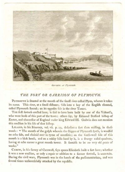 The Fort and Garrison of Plymouth