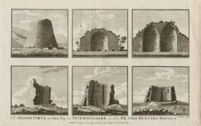 Four Danish Forts at Glen Elg in Invernesshire & Two Pictish Hunting Houses