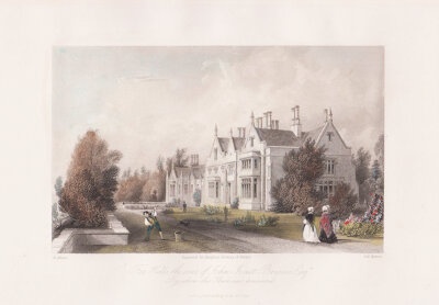 Fox Hills, the seat of John Ivalt Briscoe.  Esq.