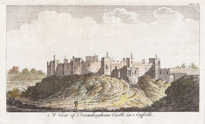 A View of Framlingham Castle in Suffolk