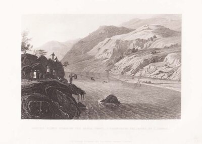 Fugitive Sepoys Crossing the River Tonse....