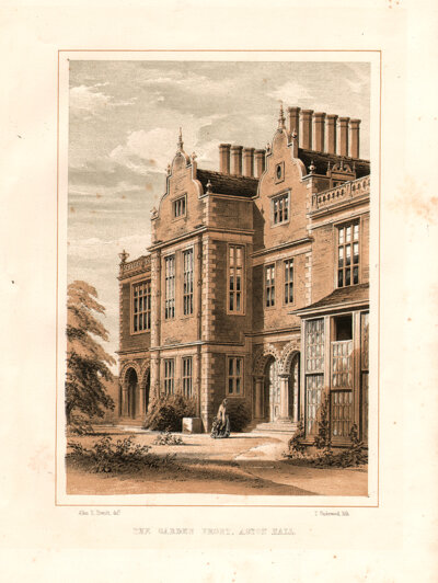 Thr Garden Front Aston Hall