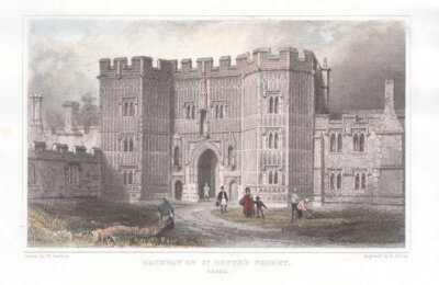 Gateway of St. Osyth's Priory, Essex.