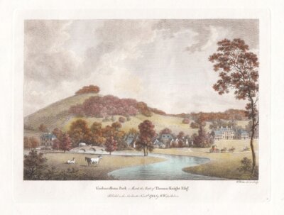 Godmersham Park in Kent, the Seat of Thomas Knight.  Esq.