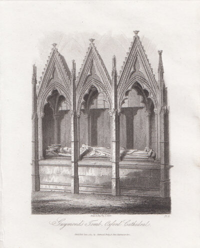 Guymond's Tomb Oxford Cathedral