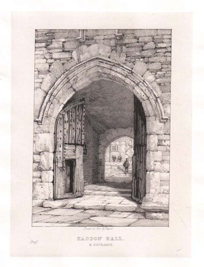Haddon Hall N Entrance