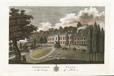 Harrietsham Place in the County of Kent