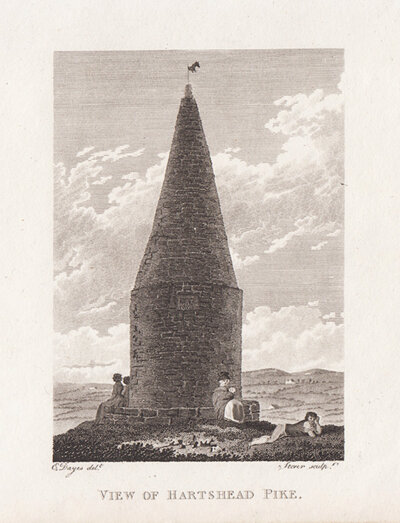 View of Hartshead Pike 