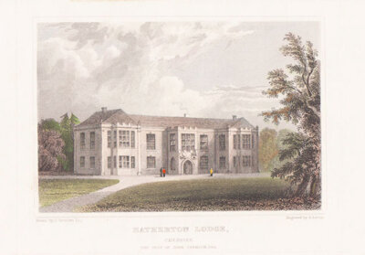 Hatherton Lodge Cheshire The Seat of John Twemlow Esq 