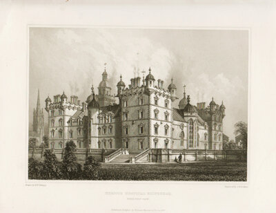 Heriots Hospital Edinburgh  North West View
