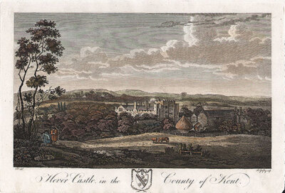 Hever Castle in the County of Kent