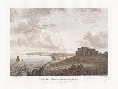 High Cliff in Hampshire the Seat of the Earl of Bute