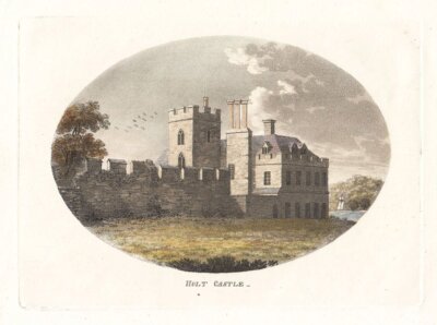 Holt Castle.  (antique print)