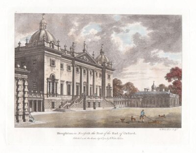 Houghton in Norfolk, the Seat of the Earl of Orford.