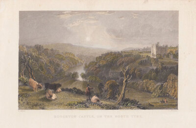 Houghton Castle on the North Tyne 