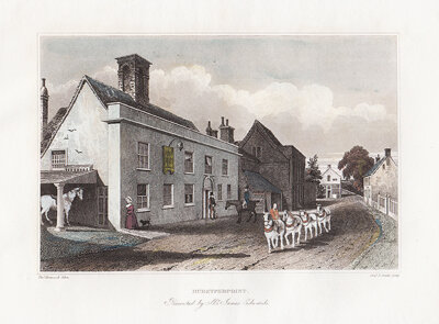 Hurstperpoint  Showing 'The New Inn'