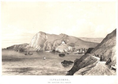 Ilfracombe, the Capstone Hill Parade.