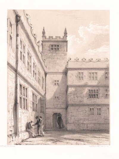 Interior Court of School 