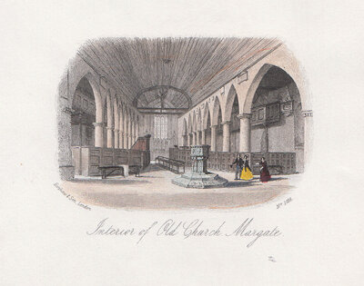 Interior of Old Church Margate
