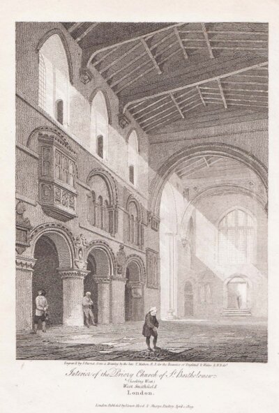Interior of the Priory Church of St. Bartholomews..... 