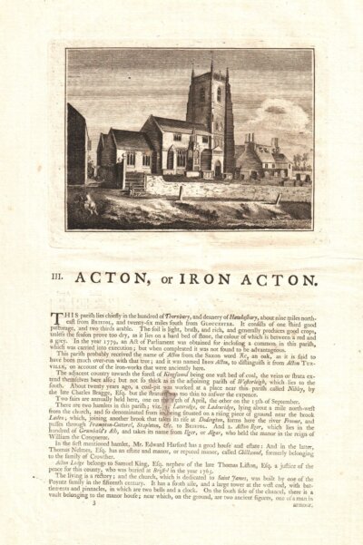 Acton or Iron Acton.