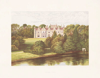 Keele Hall near Newcastle-under-Lyne 