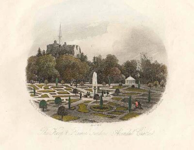 The Keep & Flower Garden Arundel Castle