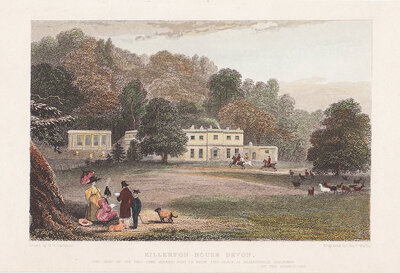Killerton House Devon The Seat of Sir Thos Dyke Ackland Bart 