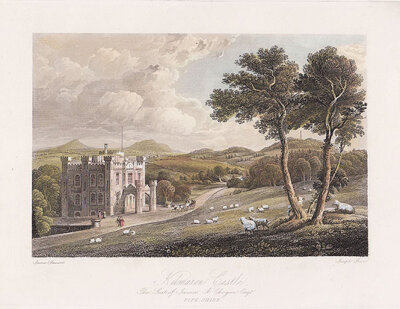 Kilmaron Castle  The Seat of JKames A Cheyne Esq