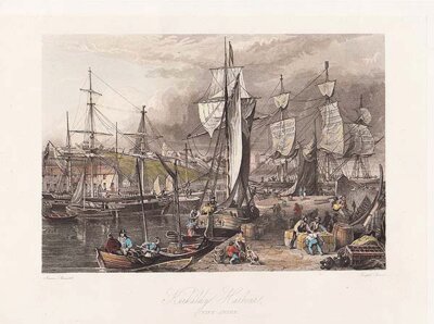 Kirkaldy Harbour Fife-Shire