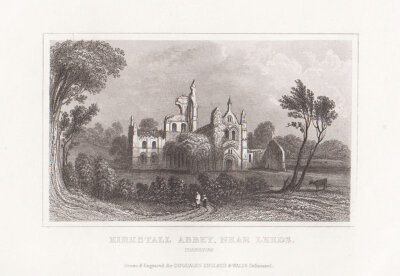Kirkstall Abbey, near Leeds.