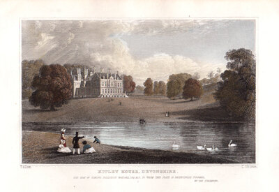 Kitley House Devonshire  The Seat of Edmund Pollexfen Bastard  Esq  MP