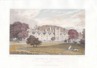 Knowle Park, The Seat of the Duchess of Dorset, Kent.