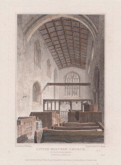 Little Malvern Church Worcestershire Interior looking East