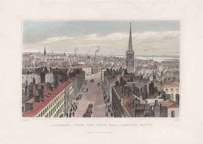 Liverpool from the Town Hall looking South