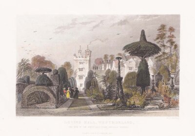 Levin's Hall Westmorland The Seat of the Hon Col Fulke Greville Howard 