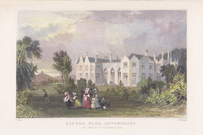Lifton Park Devonhire The Seat of JWH Arundel Esq 
