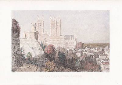 Lincoln from the Castle 