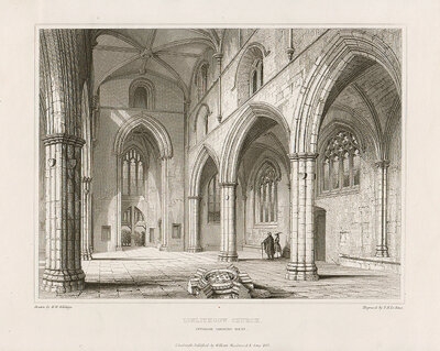 Linlithgow Church  Interior looking West