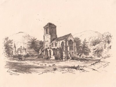 Little Malvern Church.
