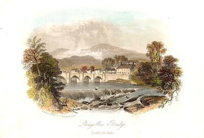 Llangollen Bridge Denbighshire