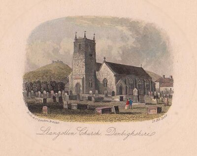 Llangollen Church Denbighshire  