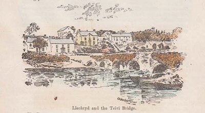 Llechryd and the Teivi Bridge