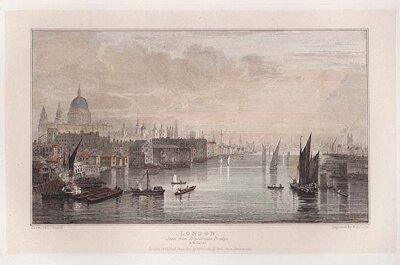 London  Seen from Blackfriars Bridge
