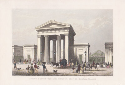 London & North Western Railway Station Euston Square