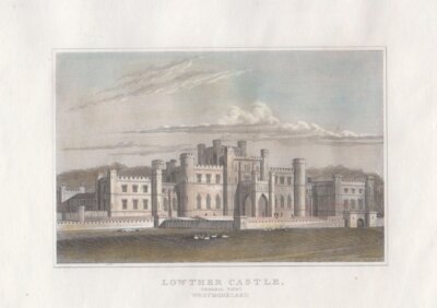Lowther Castle (General View) Westmorland.