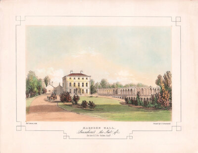 Marsden Hall the Seat of The Late RT Roe Walton Esq